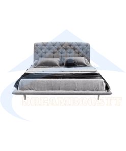 Premium Brown Beds With Mattress Headboard In New York